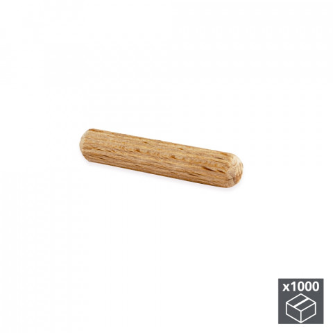 Tourillons bois longueur et diamètre au choix (par 1000)