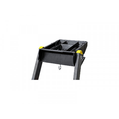 Escabeau aluminium laqué 4 marches MP CENTAURE 438204
