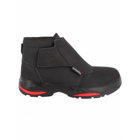 Chaussure de sécurité singer haute - cuir nubuck - s3 src hro - taille 42 - etna42