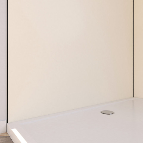 Lot 2 panneaux muraux ivoire 90 et 120x210 cm - profilés de jonction et finition - wall' it - Couleur de finition au choix