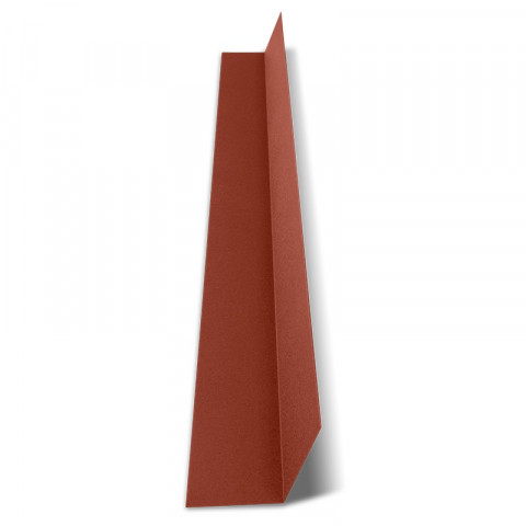 Faîtière plate contre mur 2100mm pour panneau imitation tuiles - iris® - Coloris au choix