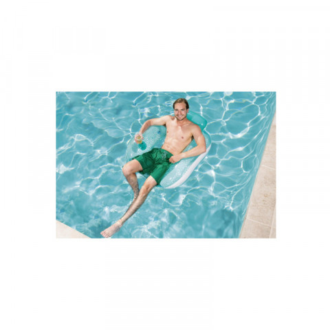 Fauteuil gonflable bestway pour piscine - 102 x 94 cm - 43097