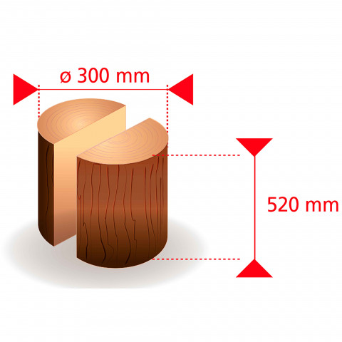 Fendeur de bûche 9 t 2100w