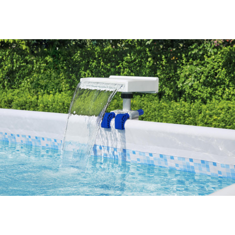 Fontaine cascade flowclear™ pour piscine hors sol