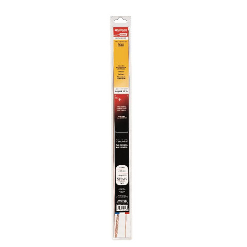 Baguette de soudage autogène EXPRESS - Assemblage acier - Ø 3 mm x L 1000 mm - Blister de 5 kg - GE5FAC
