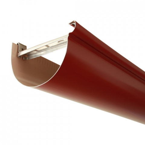 Gouttière aluminium demi-ronde 2 mètres développé 270