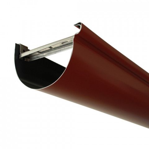 Gouttière aluminium demi-ronde 2 mètres développé 270