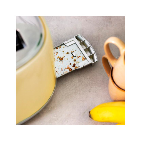 Grille-pain cecotec toast&taste 1600 retro double beige (1630 w)