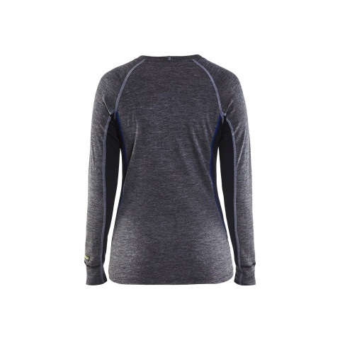 Haut de sous-vêtements en laine mérinos WARM femme 72001732 - Taille au choix