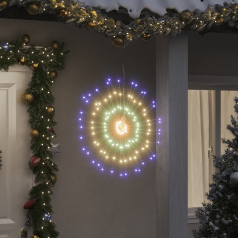 Étoile rayonnante de Noël 140 LED 17 cm - Couleur d'éclairage et nombre de pièces au choix