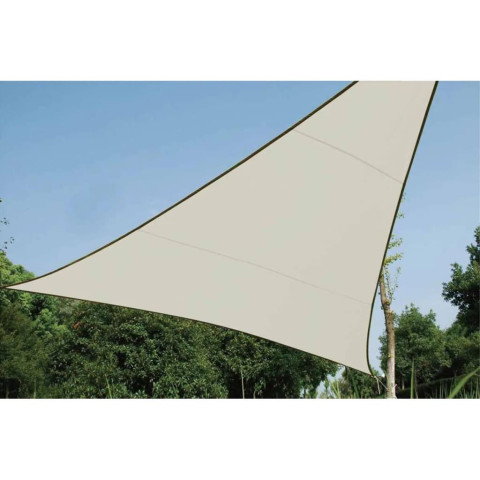 Voile d'ombrage triangulaire 3,6 m GSS3360 - Couleur au choix