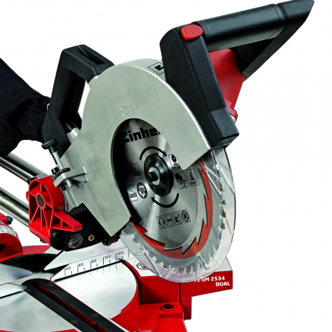 Einhell Scie à onglet coulissante TE-SM 2534 Dual
