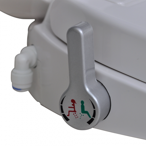 vidaXL Abattant de WC électronique automatique avec fonction bidet