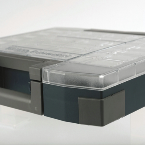 Raaco Mallette de rangement vide Boxxser 80 8x8-0 134958