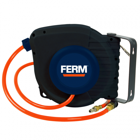 FERM Enrouleur de tuyau pneumatique ATA1033