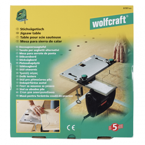 wolfcraft Wolfcraft table de scie sauteuse 6197000