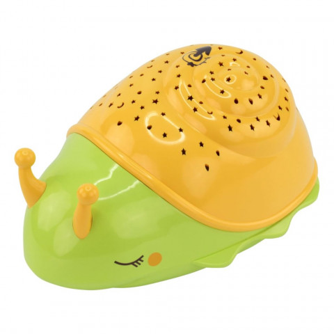 Ansmann veilleuse escargot 18,9 x 11,6 x 9,4 cm jaune 1800-0062