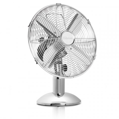 Tristar ventilateur de bureau ve-5953 35 w 30 cm argent