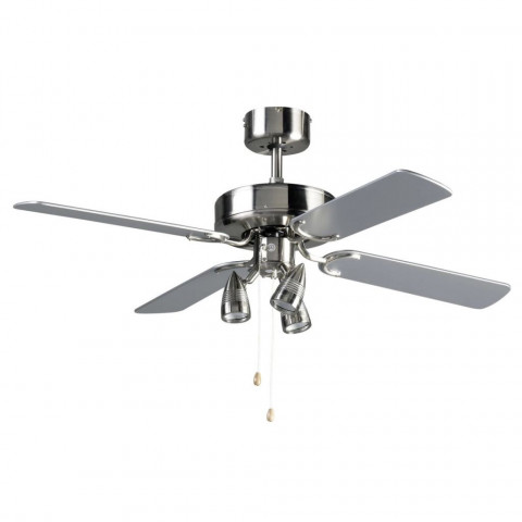 Bestron ventilateur de plafond 107 cm 50 w gris argenté dnhd42