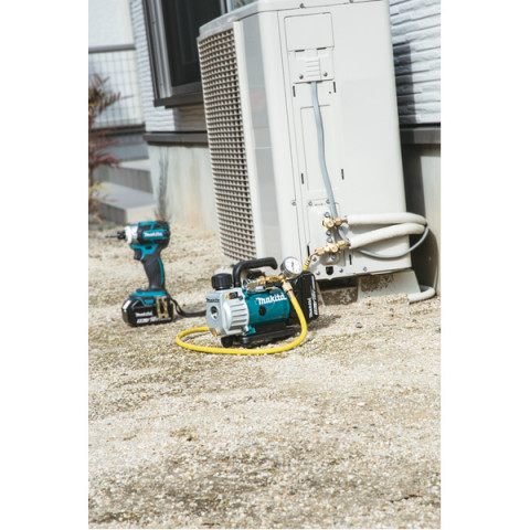 pompe a vide 18 v li-ion 5 ah 50 l/min 20 pa - dvp180rt