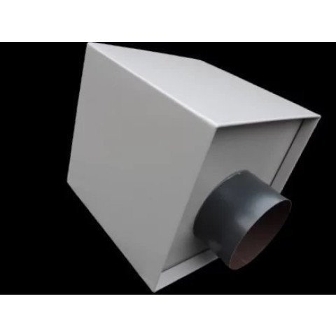 Boite à eau alu 300x300x300 - RAL 7036 Gris Platine