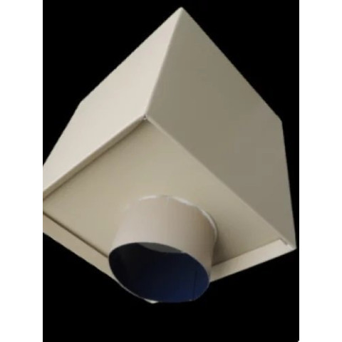 Boite à eau alu 200x200x210 - RAL 1015 Ivoire