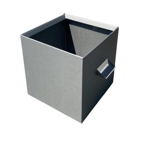 Boite à eau zinc 250x250x250 - Anthra