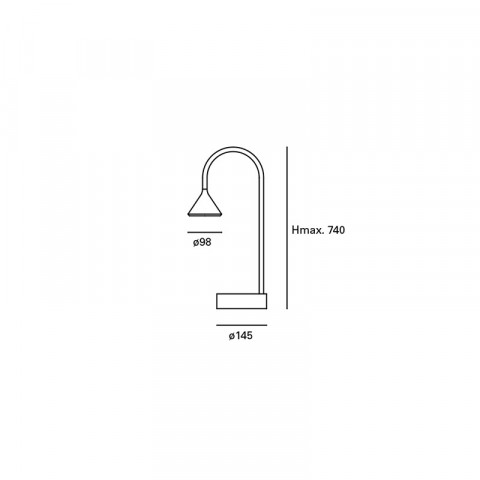 Lampe de table décorative ding led 12 ampoules