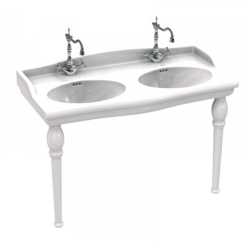 Timbre D Office Sarreguemines Lavabo Double Vasque Ceramique