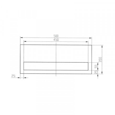 Lave main avec porte serviette - composite blanc mat - 50x30 cm - wishes