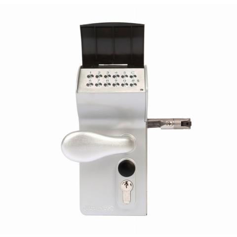 Serrure à codes électronique LOCINOX pour portail battant - LOKQ4040Y2L ZILV VCAC
