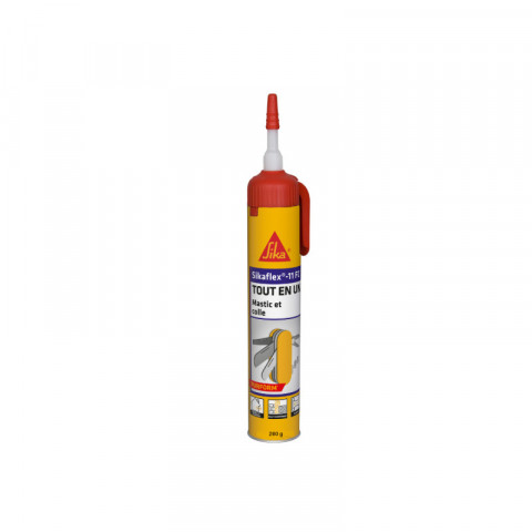 Lot de 12 mastics colle multi-usages sika sikaflex 11 fc purform - sans pistolet - blanc - 260 g