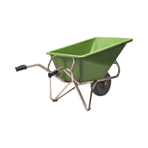 Brouette Noka 160 en aluminium roue anti-crevaison