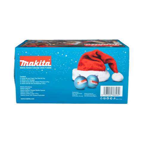 Calendrier de l'Avent 2025 édition limitée - MAKITA - P-84816