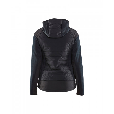 Veste hybride avec rembourrage thermo-léger femme