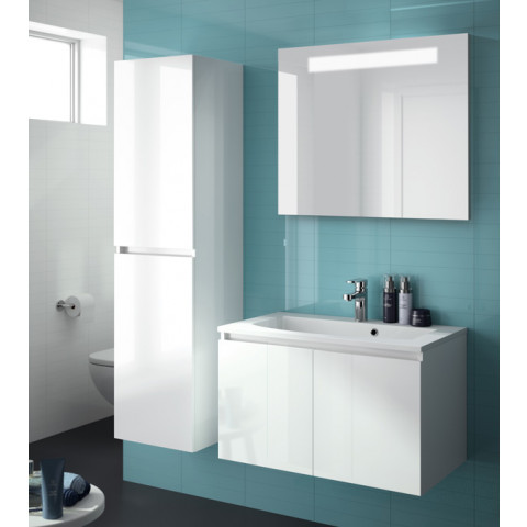 Colonne salle de bain Alma 2 portes Soft Close 40 x 156 x 37 cm (coloris au choix)