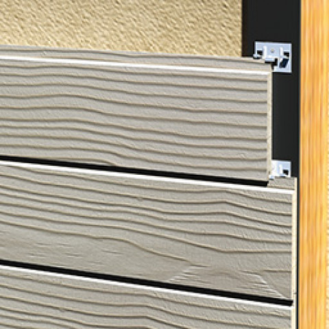 Cedral Lames De Bardage Fibres Ciment Click Pose A Emboitement