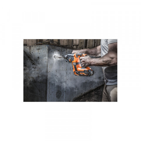 Pack aeg 18v - perforateur burineur sds plus brushless 2,5 j - batterie 4.0 ah - chargeur - caisse de rangement