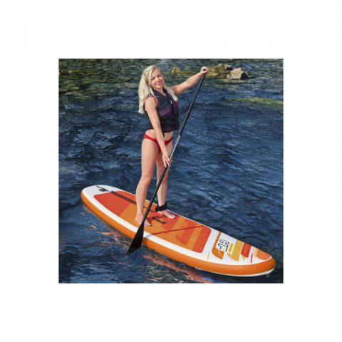 Paddle sup gonflable bestway - 274 x 76 x 12 cm - hydro-force aqua journey - 65349