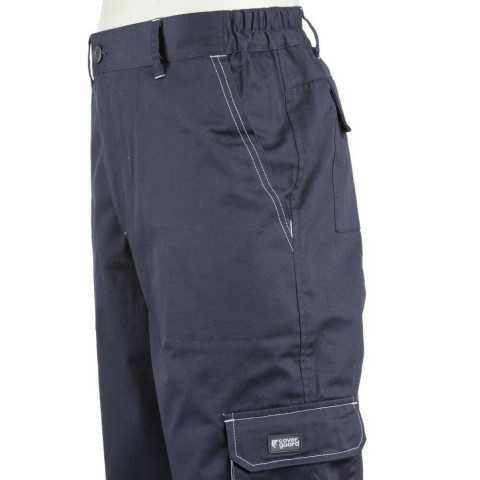 Pantalon de travail avec poches genouillères multipoche coverguard navy/paddock ii - Taille et couleur au choix