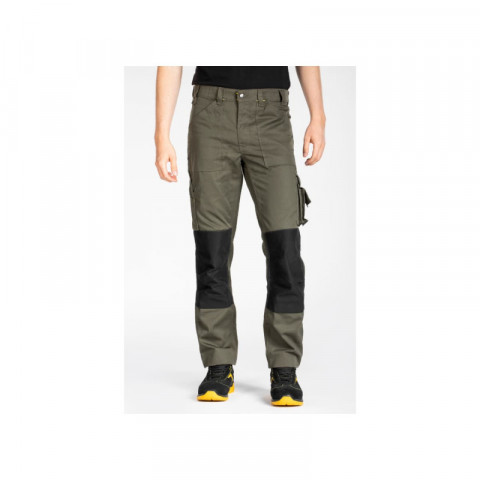 Pantalon de travail normé rica lewis - homme - taille 52 - multi poches - coupe droite - kaki - mobilon