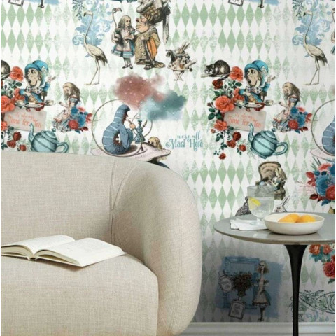 Papier peint Alice au Pays des Merveilles - ALICE++
