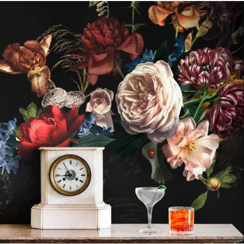 Papier peint floral hollandais - DUTCH++