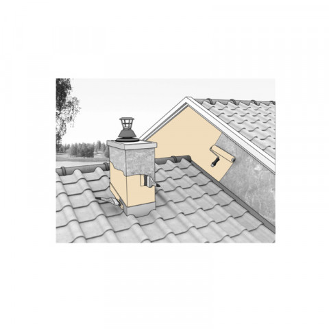 Peinture de protection sika sikagard protection toiture inclinée - beige - 4l