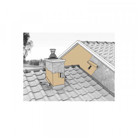 Peinture de protection sika sikagard protection toiture inclinée - sable - 1l