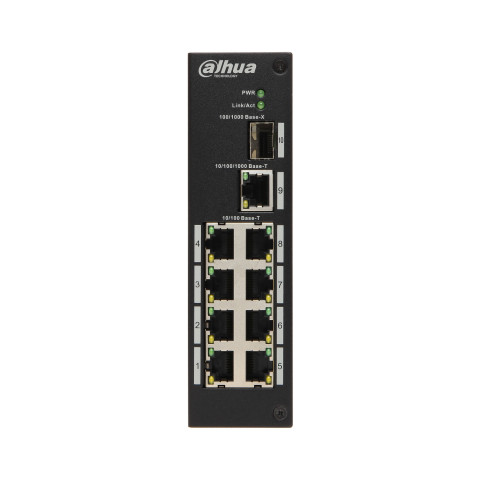 Switch industriel 8 ports ethernet - dahua