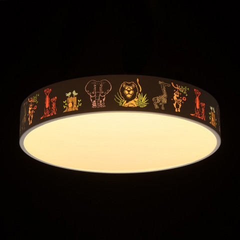 Plafonnier blanc techno   9 cm