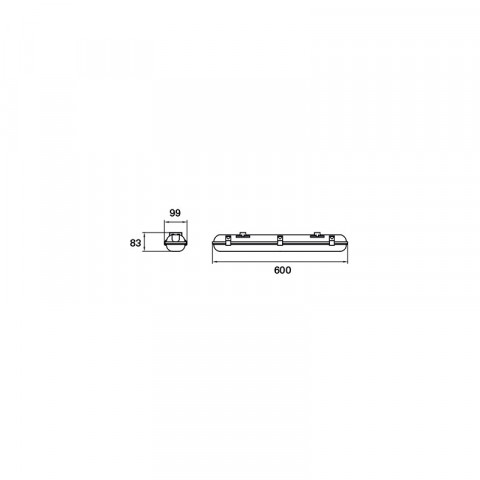 Plafonnier de jardin propper led 104 ampoules