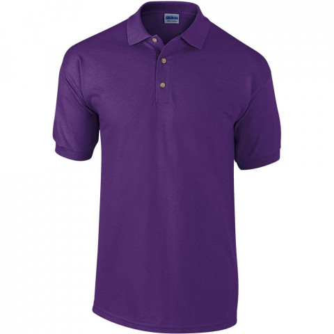 Polo de travail manches courtes gildan 100% coton - Taille et coloris au choix