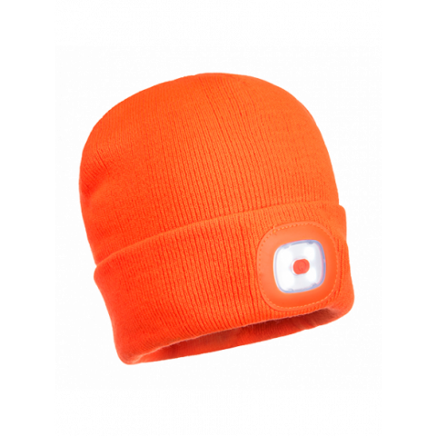 Portwest - Bonnet beanie avec led rechargeable - b029 - Couleur au choix